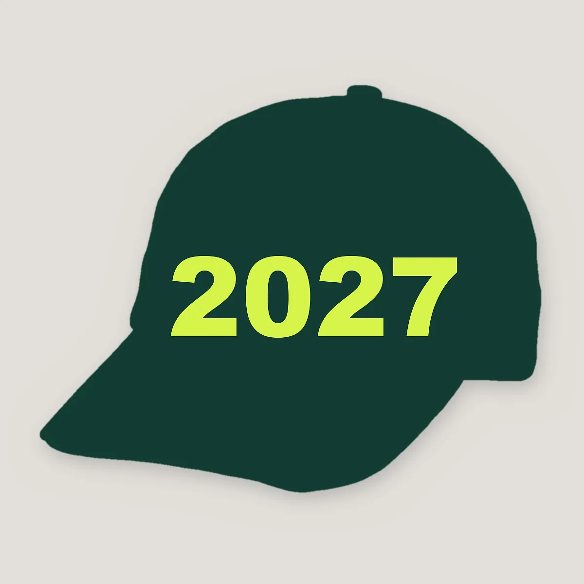 Silhouette of the 2027-edition urban cap, design still to be revealed